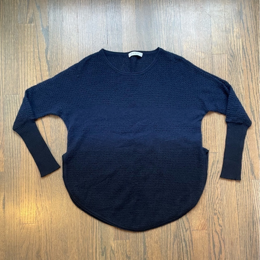 Kokun Long Sleeve 100% Cashmere Sweater Small